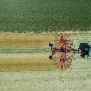 Rastrillo Giroscópico  GA 8731 de 2 rotores. Entrega central